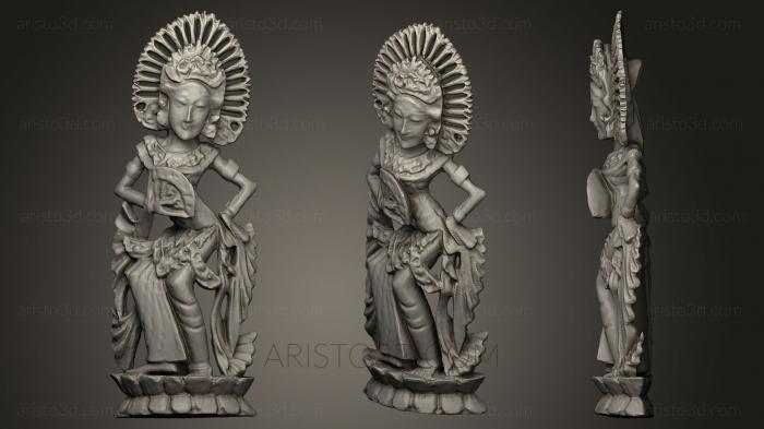 Indian sculptures (STKI_0054) 3D model for CNC machine